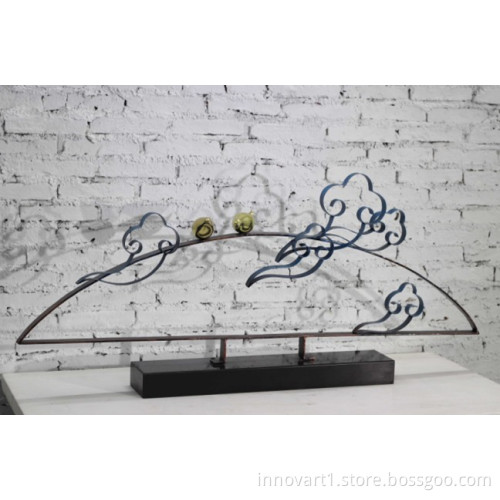 stoving varnish metal iron sculpture art